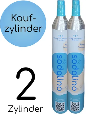 Produktbild von CO2-Zylinder | 2 x 425g (60L)