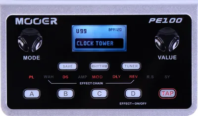 Image de MOOER PE100 Multieffet pour guitare