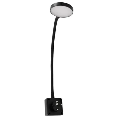Immagine prodotto di EINLICHT Lampada a zoccolo LED | Halo | 3,3W, 438lm, dimmerabile a 3 livelli, bianco caldo 3000K, nero