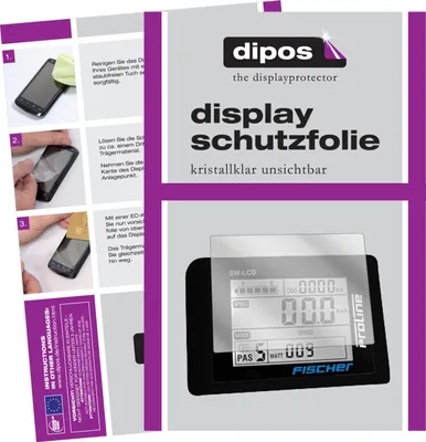 Produktbild von 3x Schutzfolie für Fischer SW-LCD ProLine klar Displayschutzfolie Folie Display Schutz dipos