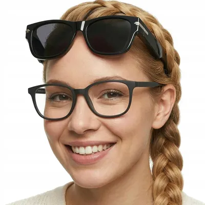 Produktbild von PolarZONE POLARCLIP BLACK Nakładane Okulary Oversize