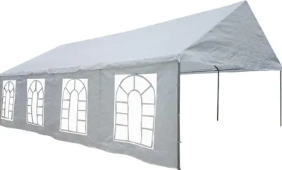 Produktbild von Partyzelt Premium 3x9m, 180g PE, verzinkter Stahlrahmen, UV-geschützt, wasserabweisend