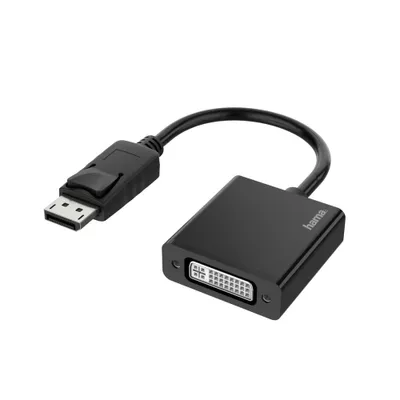 Zdjęcie produktu dla HAMA Adapter multimedialny DisplayPort-DVI 4K