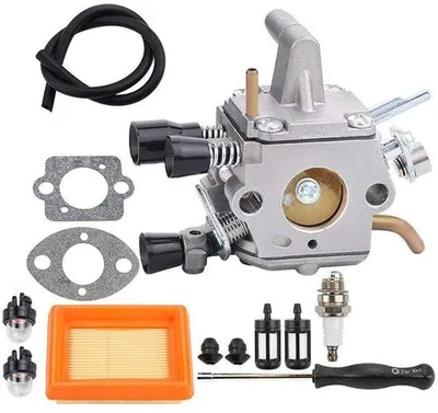Produktbild von Luftfilter für FS120 FS200 FS250 FS300 FS350 FS400 FS450 FS480 für Carburateur mit Brandstoffschutz und Lüfter
