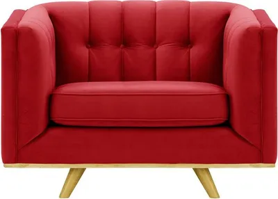 Produktbild von SLF24 - Sessel Vicenza - rot - Velluto 7