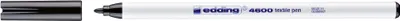 Produktbild von edding 4600 Textilstift schwarz