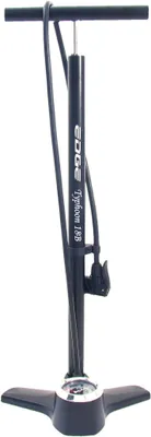 Immagine prodotto di Edge Tyfoon pompa per bicicletta ad alta pressione 18 bar con manometro nero