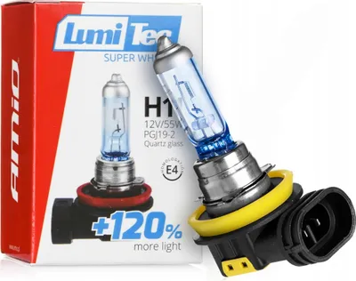 Obrázek produktu pro ŻARÓWKA H11 12V 55W LumiTec LIMITED +120% 4300K
