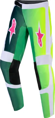 Immagine prodotto di Pantaloni FLUID PORTL YOUTH, ALPINESTARS, per bambini (verde/bianco/nero, taglia 22)