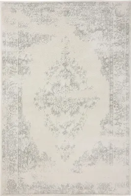 Produktbild von benuta Vintage Teppich Wohnzimmer Sia Creme/Taupe 120x170 cm Wohnzimmerteppich Schlafzimmer weich orientalisch Rechteckig