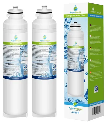 2x Wasserfilter kompatibel mit LG Kühlschrankmodellen