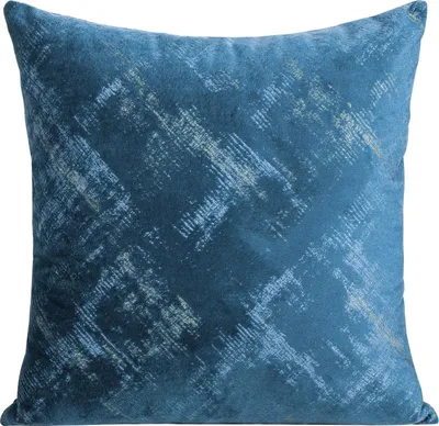 Image de EUROFIRANY | Taie d'oreiller - 40x40 cm - Bleu - Velours