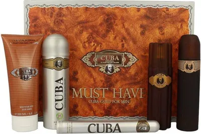 Obrázok produktu pre Darčeková súprava Parfums Des Champs Cuba Gold