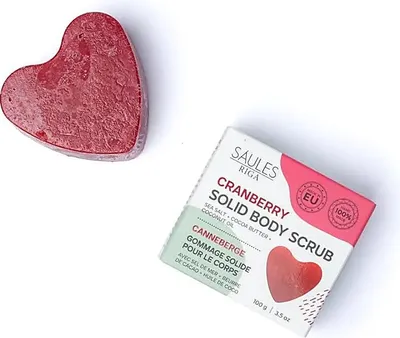 Produktbild von Natürliche Peelingseife Cranberry -- 100g online bestellen