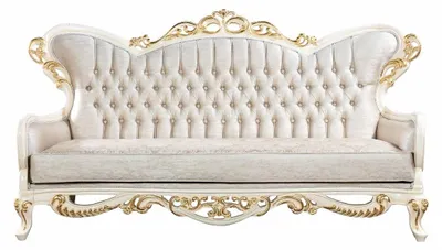 Produktbild von Chesterfield Dreisitzer Couch Barock Rokoko 3er Sofa Couchen Möbel