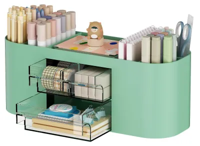 Productafbeelding van Omgoods - Multifunctionele Bureau Organizer met 3 Laden