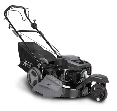 Produktbild von Scheppach Benzin-Rasenmäher MS197-51B, 51 cm Schnittbreite, 5,2 PS, Radantrieb, 6in1 Funktionen, für verwinkelte Gärten bis 1600 m²