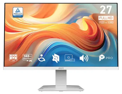 Immagine prodotto di MSI Pro MP273W E14A Monitor PC 68,6 cm (27") 1920 x 1080 Pixel Full HD LCD Bianco