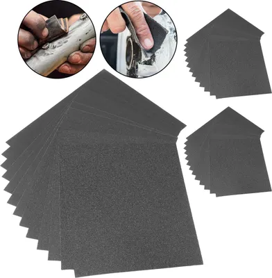 Produktbild von STAHLWERK Schleifpapier 36er Set Siliziumcarbid