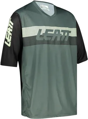 Produktbild von Leatt Herren Jersey MTB Enduro 3.0 3/4 Sleeve , Ivy - Dunkelgrün Schwarz, S