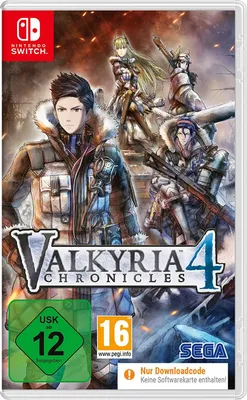 Produktbild von SEGA Code à télécharger - Valkyria Chronicles 4, Nintendo Switch, T (Jugendliche), Physische Medien