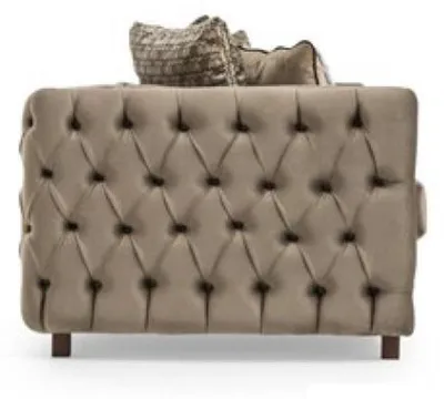 Obrázek produktu pro Pohovka Chesterfield 4 Seat Obývací pokoj Moderní design Modré pohovky Textilní pohovky