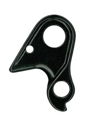 Immagine prodotto di XLC DO-A91 gancio deragliatore in alluminio per perno passante, nero o argento (colore casuale, 1 pezzo)