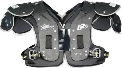 Produktbild von Douglas American Football Schulter Pads | Größe 3XL (Erwachsene/Varsity) OL / DL / TE