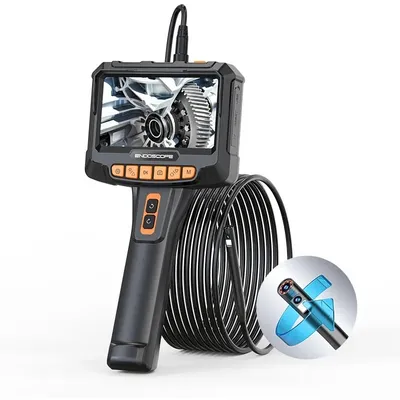 Obrázek produktu pro Inskam G10 Pro endoskop s 5" displejem, sonda 8,5mm, 1080p, duální kamera, kabel o délce 5m