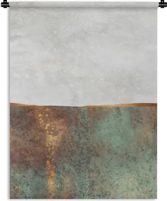 Produktbild von MuchoWow® Wandteppich Wandbehang Abstrakt - Luxus - Gold 150x200 cm Tapisserie Dekoration Wandtuch - Wandaufhängung - Moderner