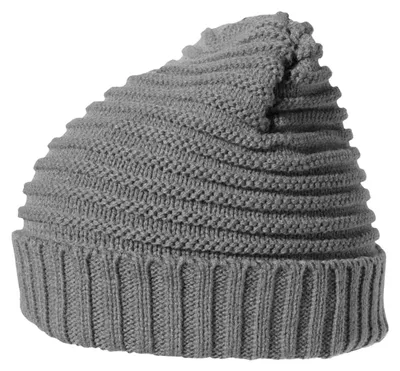 Productafbeelding van Result Winter Essentials - "Gevlochten" muts LT3543 (one size) (grijs/zwart)