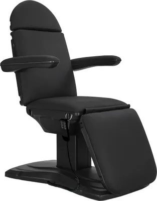 Productafbeelding van Elektrische schoonheidssalon fauteuil, model Eclipse, met 3 motoren, zwart