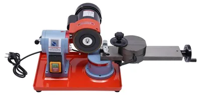 Productafbeelding van IJzerzaagmachine - Zaagbladslijper Cirkelzaag - Zaagbladen Slijpen - Instelbare Snelheid - 80-700 mm - Grijs
