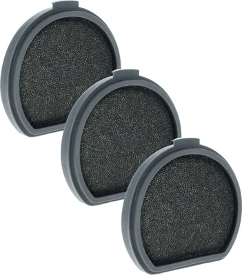 Produktbild von vhbw 3x Vormotorfilter kompatibel mit AEG QX9-1-ALRG, QX9-1-ALRG7601, QX9, QX9-1-50IB, FX9 Staubsauger - Motorschutzfilter, Abwaschbar
