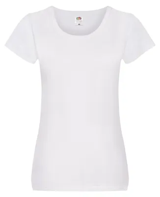 Produktbild von Fruit of the Loom - "Original" T-Shirt für Damen LT1878 (M) (Weiß)