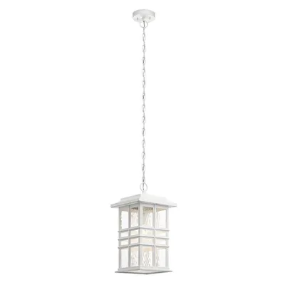 Immagine prodotto di Lampada a sospensione da esterno bianca E27 60W Beacon Square Kichler