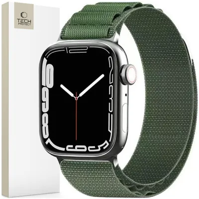 Obrázok produktu pre Tech-Protect 5906203696963, Remienok k hodinkám, Apple, Apple Watch 4 / 5 / 6 / 7 / 8 / 9 / SE / Ultra 1 / 2 (42/44/45/49 mm), Nylon, 60 mm, 20 mm