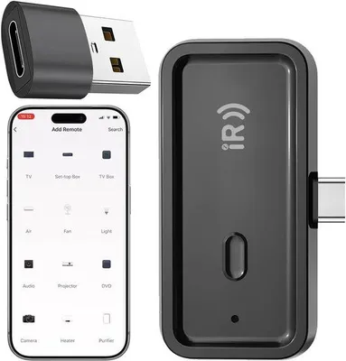 Produktbild von Smartphone IR Remote Adapter für Smart Home Klimaanlage und TV Fernbedienung, inklusive - ShopFlot
