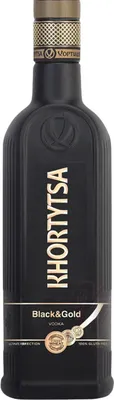 Produktbild von Vodka KHORTYTSA KHORTYTSA Black & Gold 40 vol.0,7L