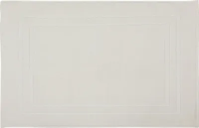 Produktbild von DoubleDry Hotel Badematte 50 x 80 cm – 100% Baumwolle – Weich und Saugfähig – Creme