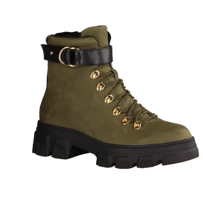 Produktbild von Tamaris Schnürboots Damen 322D312D312D32353231332D32372D32313232 Grün 37 EU