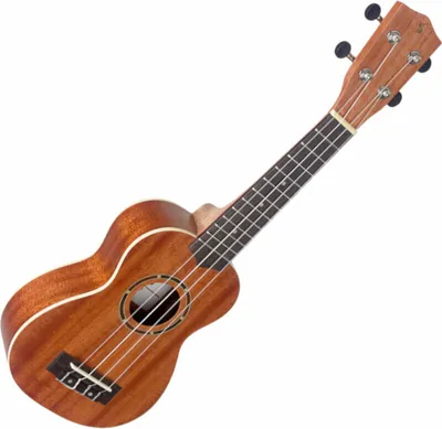 Produktbild von Traditionelle Sopran-Ukulele mit Sapele-Decke und Gigbag