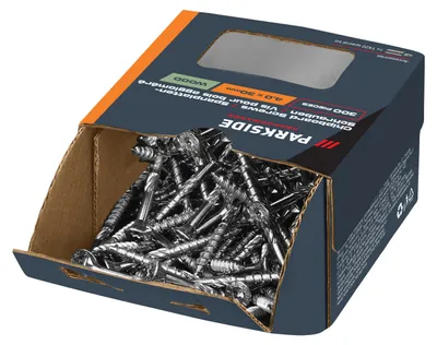Produktbild von PARKSIDE PERFORMANCE® Spanplatten-Schrauben (4,0 x 30 mm, TG)