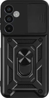 Obrázek produktu pro Mayaxess, ochranné pouzdro pro Samsung Galaxy A25 5G s kroužkovým držákem krytu fotoaparátu, černé