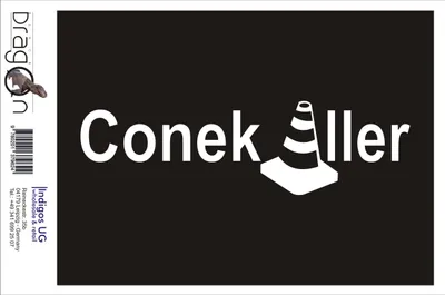 Produktbild von Aufkleber / Autoaufkleber - JDM / Die cut / Auto / OEM - Conekiller 210x60mm gold - Heckscheibe / Heckscheibenaufkleber