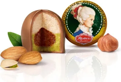 Produktbild von Reber Constanze Mozart Kugeln 5 einzeln verpackte Pralinen 100g