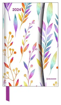Produktbild von Watercolours 2024 - Diary - Buchkalender - Taschenkalender - 10x15