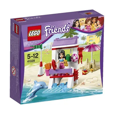 Zdjęcie produktu dla LEGO Friends Emma's Lifeguard Post, Zestaw do budowania, 5 lat(a), 78 szt.