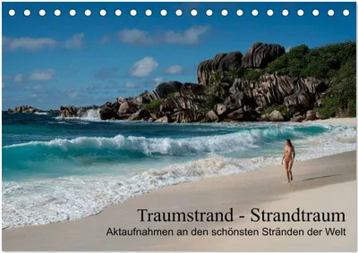 Produktbild von Traumstrand - Strandtraum (Tischkalender 2025 DIN A5 quer), CALVENDO Monatskalender