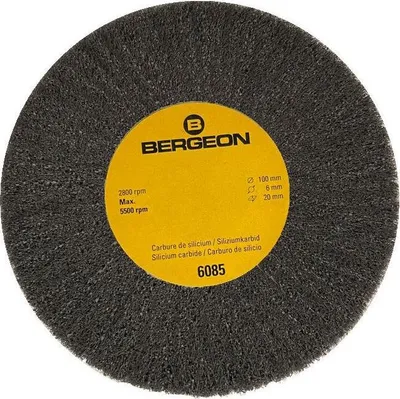 Produktbild von Bergeon 6085-E3 Rundschaberolle, Kohlenstoffsilizium, Extrafein für Metallschliff